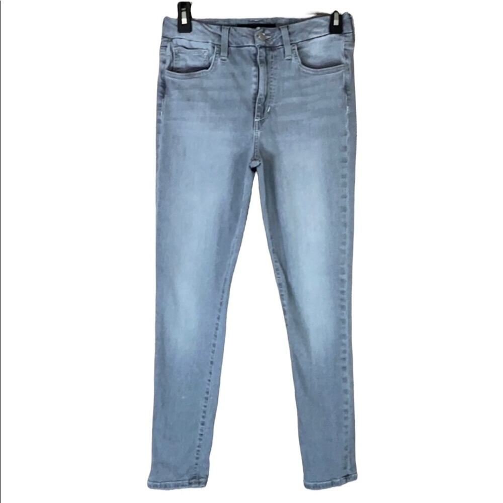 Joe's Jeans Flawless Hi Rise Honey Skinny Jeans Moonshine Gray Size 28